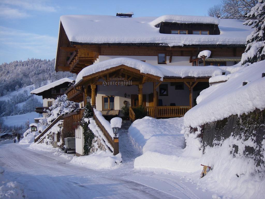 Berggasthof Hintergfoell Unken Eksteriør billede